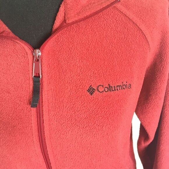 Columbia rust colored zip sweatshirt size m - Picture 2 of 6